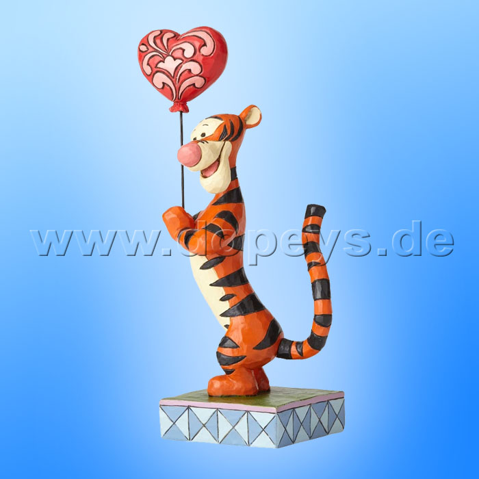 Disney Traditions / Jim Shore figurine from Enesco "Heartstrings (Tigger with Heart Balloon)" 4059747