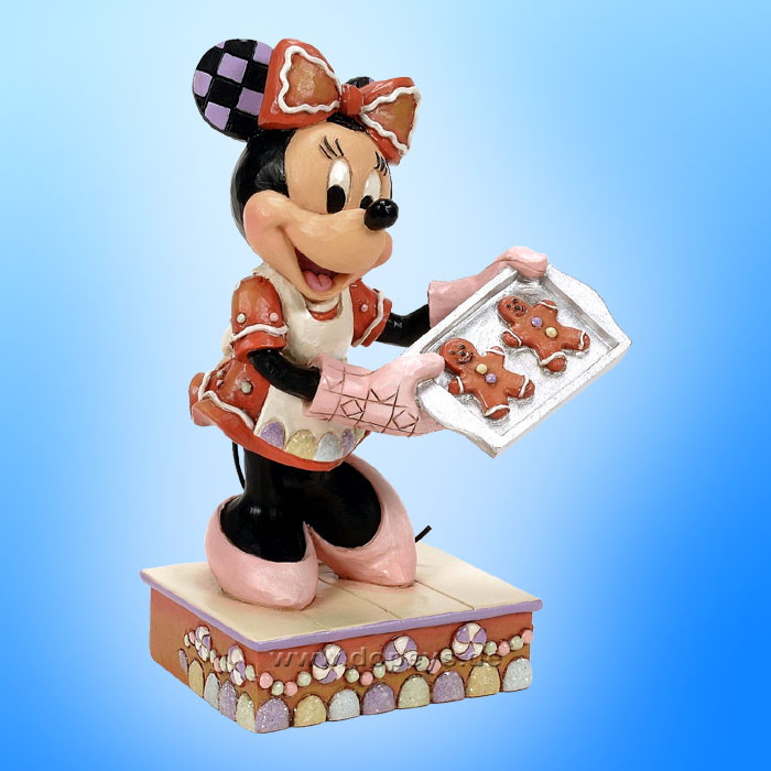 Disney Traditions Figur - Minnie mit Lebkuchen Plätzchen (Baking Bliss) von Jim Shore 6016881