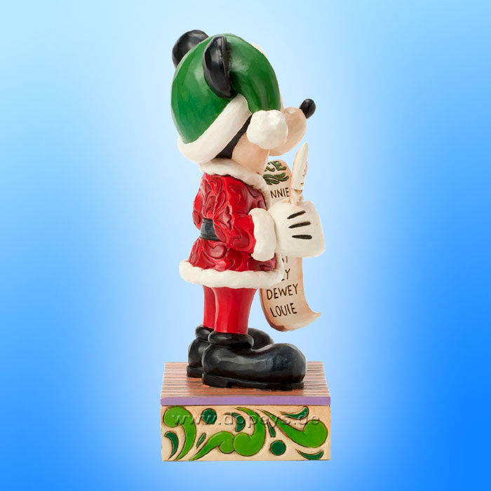 Disney Traditions - Santa Mickey with List (Twenty Years of Magic) figurine by Jim Shore 6016890