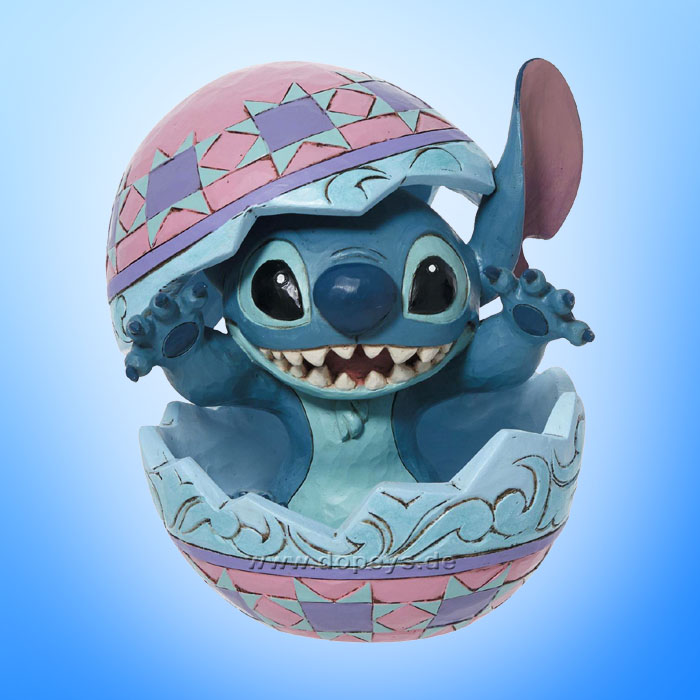 Disney Traditions - Stitch in an Easter Egg (An Alien Hatched!) figurine by Jim Shore 6011919