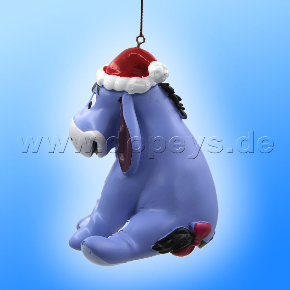 Kurt S. Adler - Disney "I-Aah mit Weihnachtsmütze" Winnie Puuh Weihnachtsbaumanhänger / Ornament DN35033