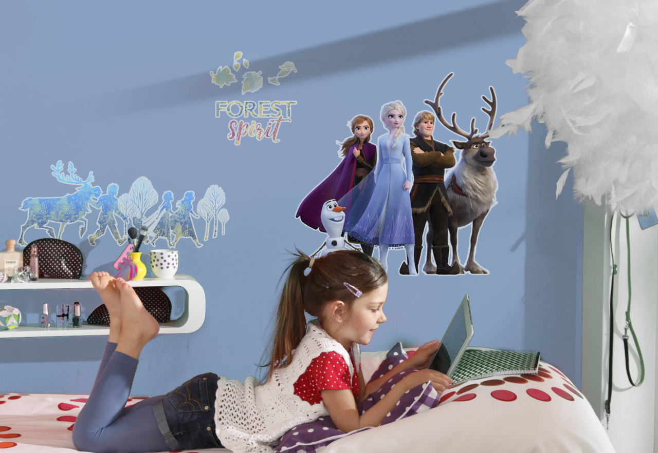 Disney Wandsticker / Wandaufkleber Die Eiskönigin "Forest Spirit" 50cm x 70cm