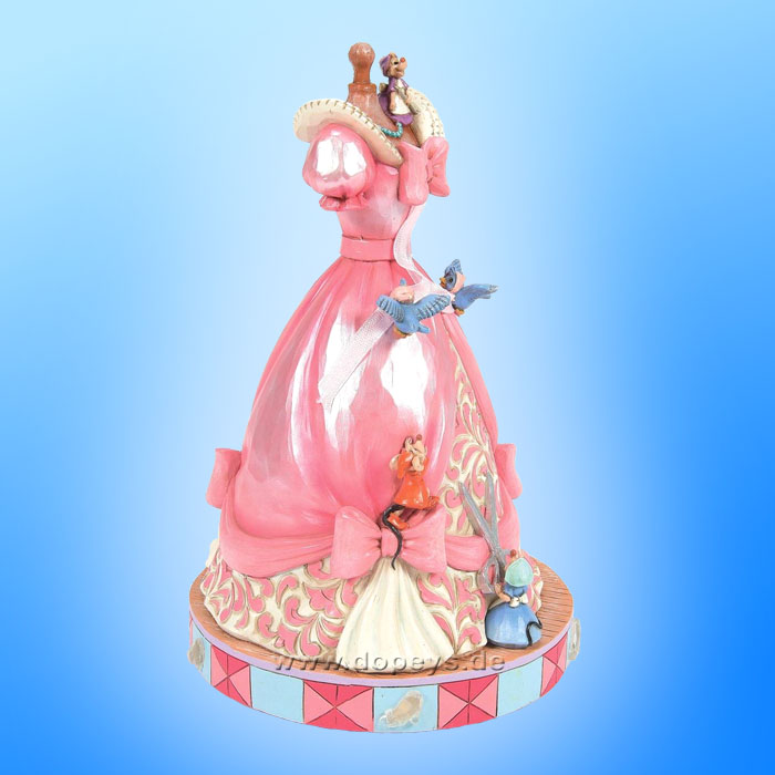 Disney Traditions - Cinderella's Dress Musical Figurine (A Dress for Cinderelly) figurine by Jim Shore 6016340