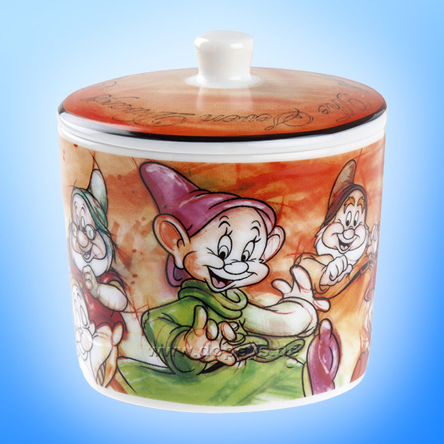 Disney Zuckerdose "Die sieben Zwerge" im italienischen Design 133003