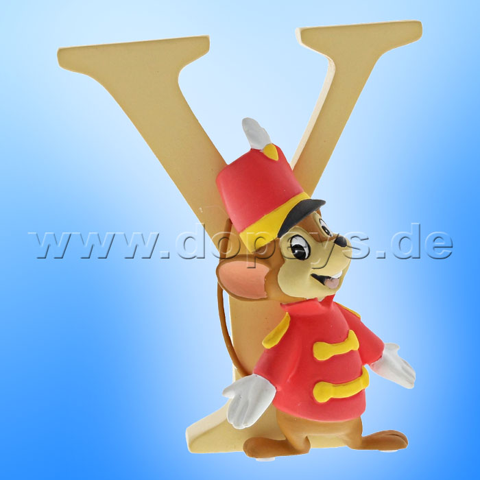Enchanting Disney Collection - Letter "Y" - Timothy Q Mouse figurine by Enesco A29570