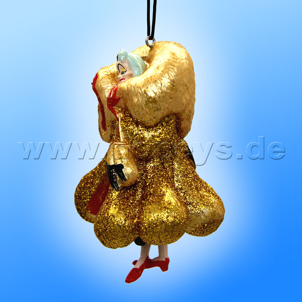 Kurt S. Adler - Disney "101 Christmas Days" Villain Cruella de Vil Hanging Ornament DN41005