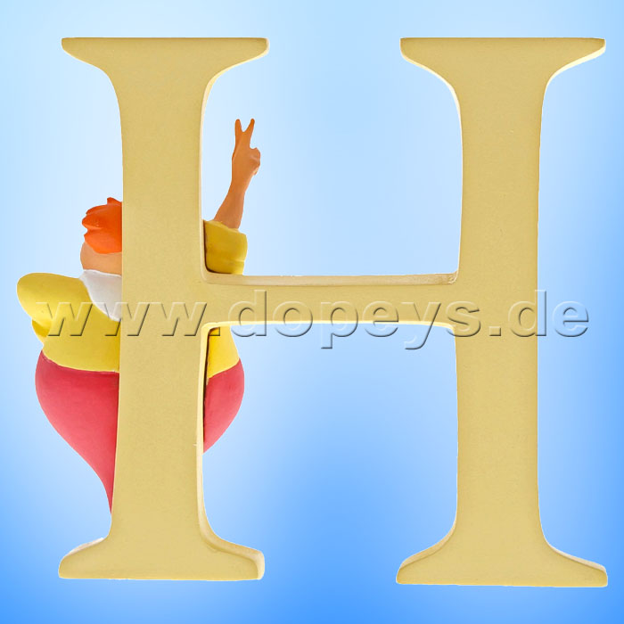 Enchanting Disney Collection - Buchstabe "H" - Tweedle Dee Figur von Enesco A29553