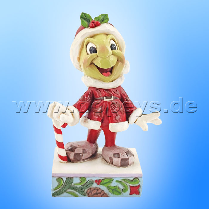 Disney Traditions - Be Wise and Be Merry (Christmas Jiminy Cricket) figurine by Jim Shore 6008986