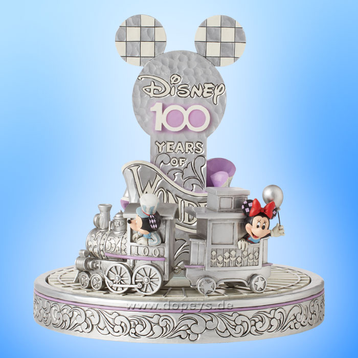 Disney Traditions Figur - 100 Jahre Disney Jubiläumszug (All Aboard the Centennial Train) von Jim Shore 6013196