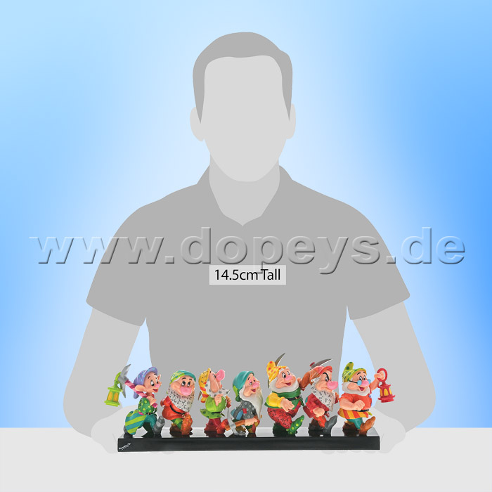 Disney Figur - "7 Zwerge" auf dem Heimweg von Romero Britto 6001300