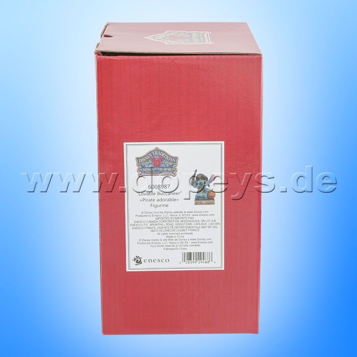 Disney Traditions - Lovable Buccaneer (Stitch als Pirat) von Jim Shore 6008987
