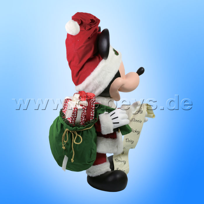 Disney Possible Dreams - Merry Mickey (Mickey Maus als Weihnachtsmann) Figur 76cm Statue 6006478