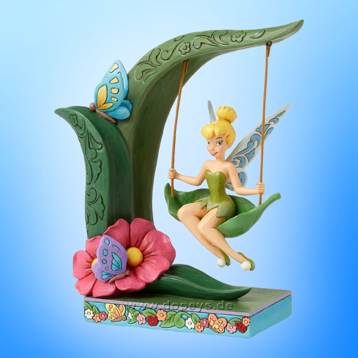 Disney Traditions - Tinker Bell on Swing (Suspended in Springtime Magic) figurine by Jim Shore 6016336