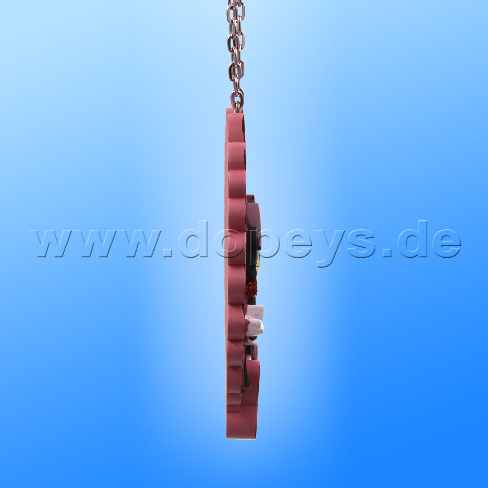 Kurt S. Adler - Disney "Minnie Mouse" burgundy 3D Relief Christmas Hanging Ornament DN32001