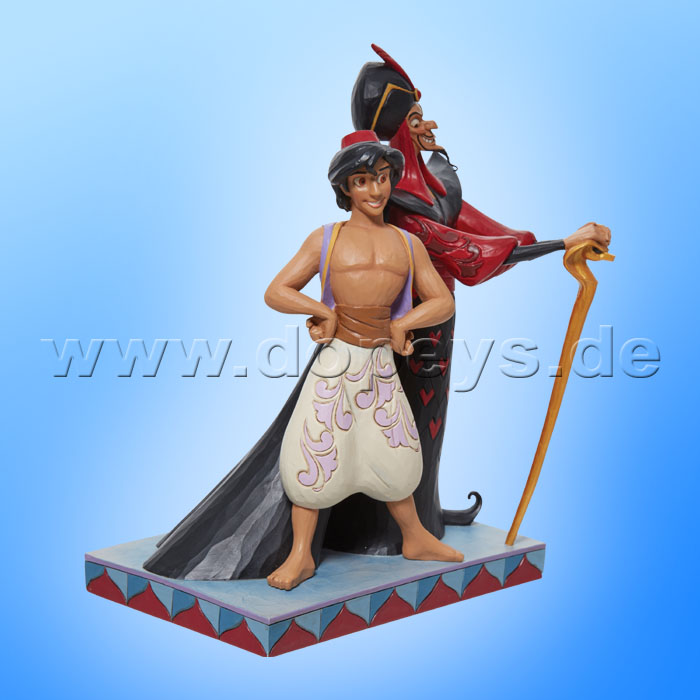 Disney Traditions - Aladdin & Jafar Good vs. Evil (Clever and Cruel) figurine by Jim Shore 6011927