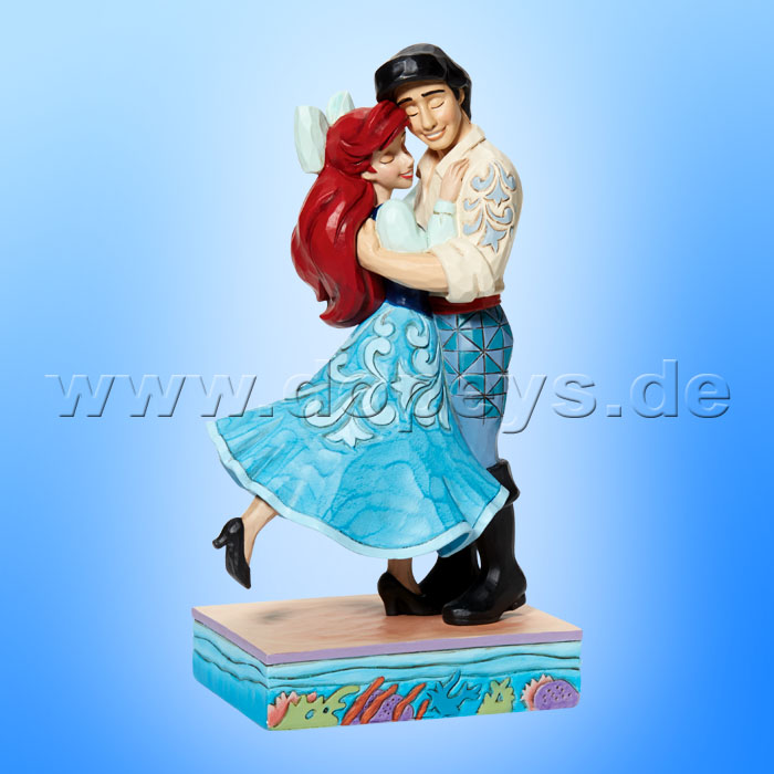 Disney Traditions Figur - Arielle & Prinz Eric Umarmung (Two World's United) von Jim Shore 6013070