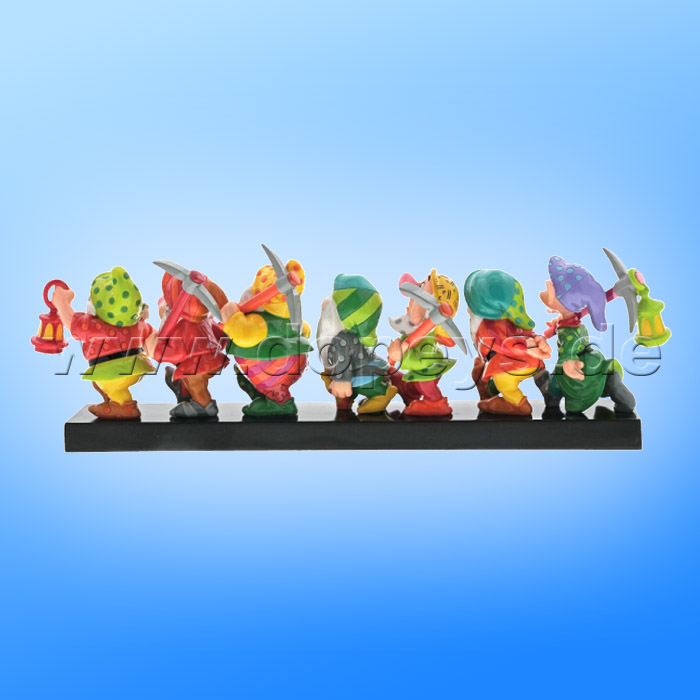 Disney Figur - "7 Zwerge" auf dem Heimweg von Romero Britto 6001300