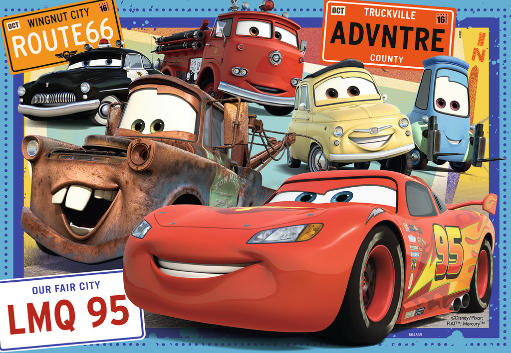 Disney Puzzles "Disney Cars" von Ravensburger 07819