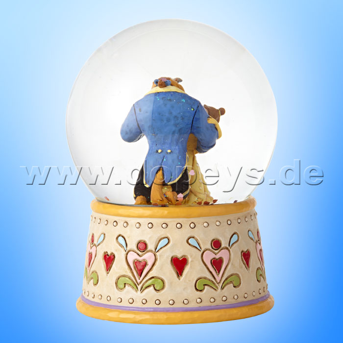Disney Traditions - Moonlight Waltz (Die Schöne und das Biest Schneekugel) von Jim Shore 4059189