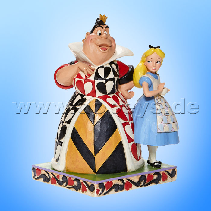 Disney Traditions - Chaos and Curiosity (Alice & Herzkönigin) von Jim Shore 6008069