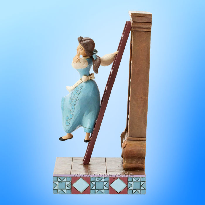 Disney Traditions Figur - Belle am Bücherregal (A World of Books) von Jim Shore 6016894