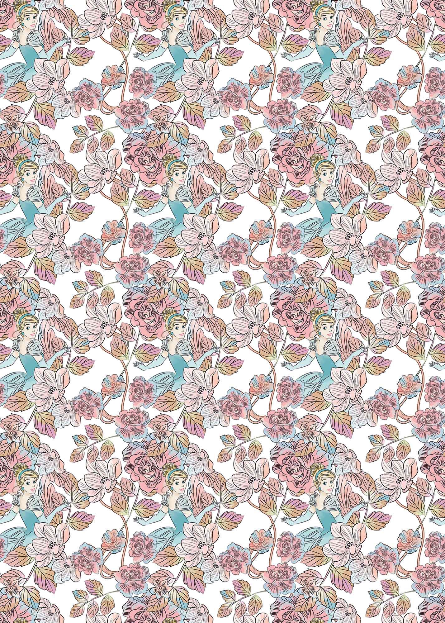 Disney Vlies Fototapete "Cinderella Blossom"