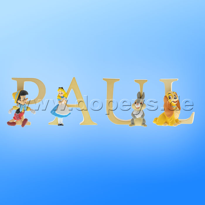 Enchanting Disney Collection - Buchstabe "P" - Pinocchio Figur von Enesco A29561