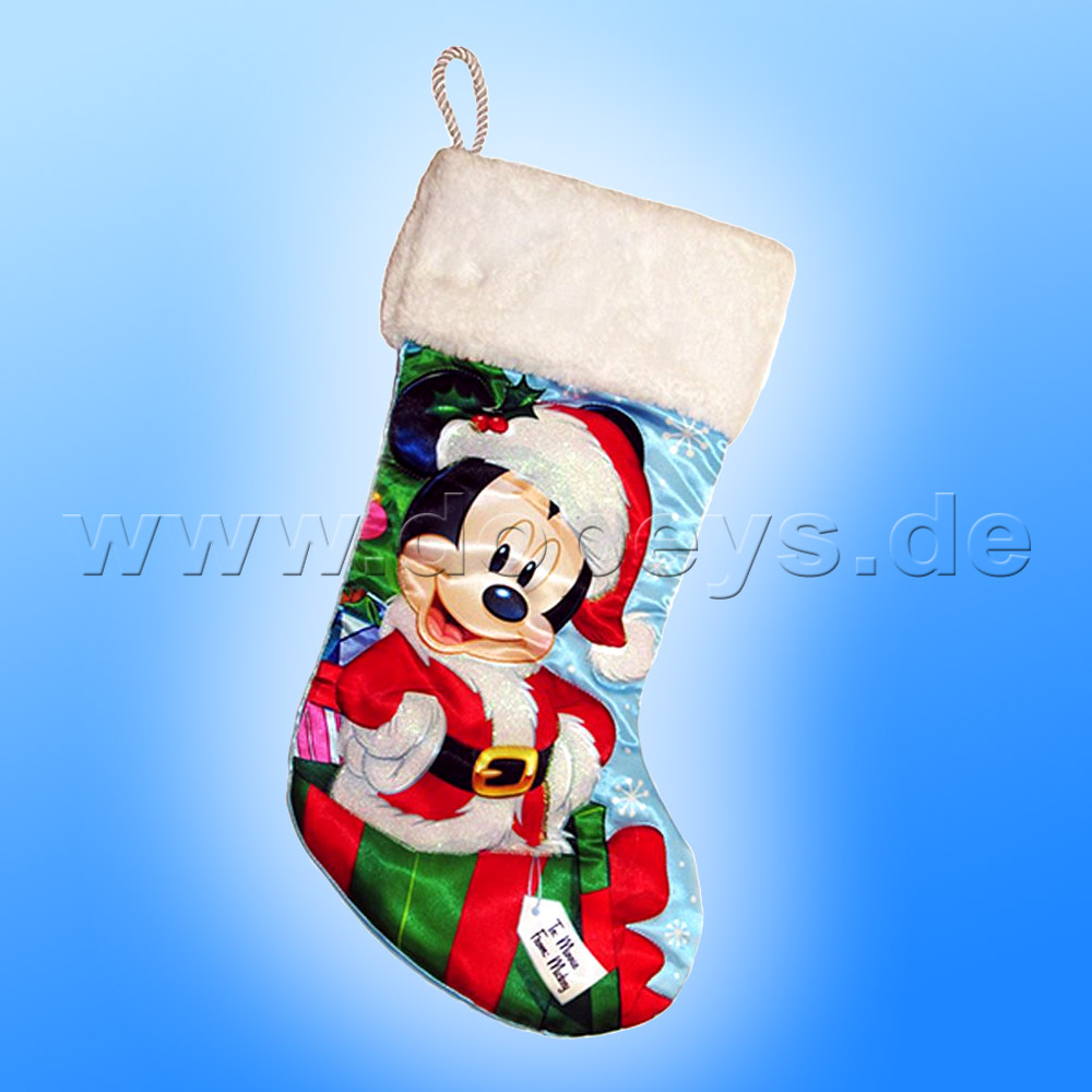 Kurt S. Adler - Disney Christmas Stocking "Santa Mickey" Mickey Mouse DN7161