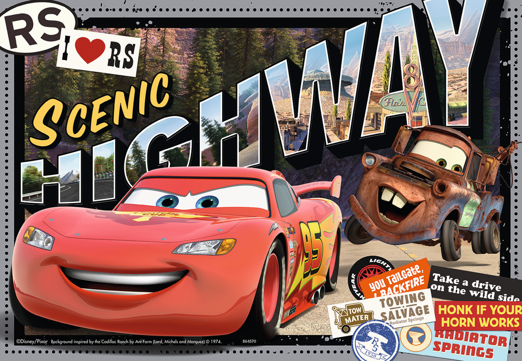 Disney Puzzles "Disney Cars" von Ravensburger 07819