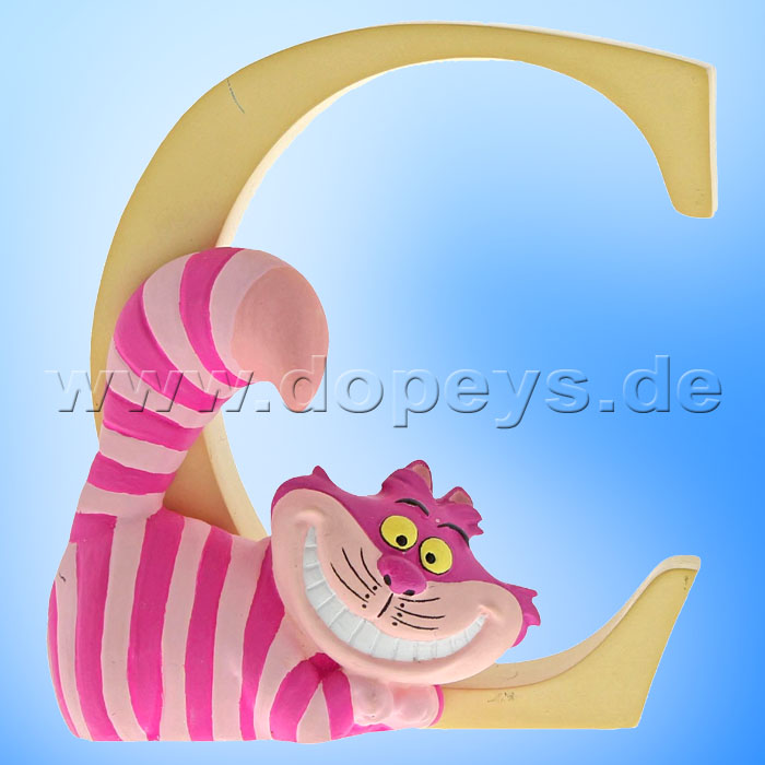 Enchanting Disney Collection - Buchstabe "C" - Grinsekatze Figur von Enesco A29548