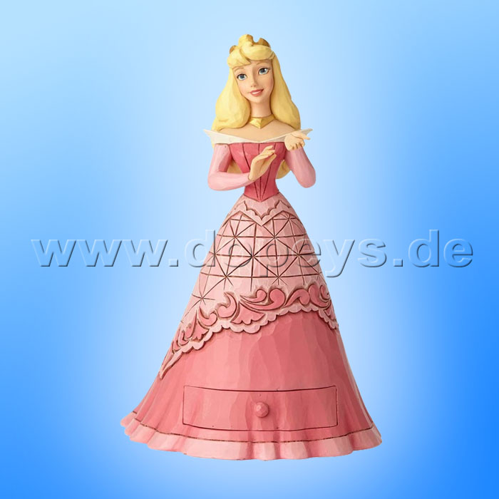 Disney Traditions / Jim Shore Figur von Enesco "Aurora’s Secret Charm (Aurora mit Schmuckkasten)" A29507