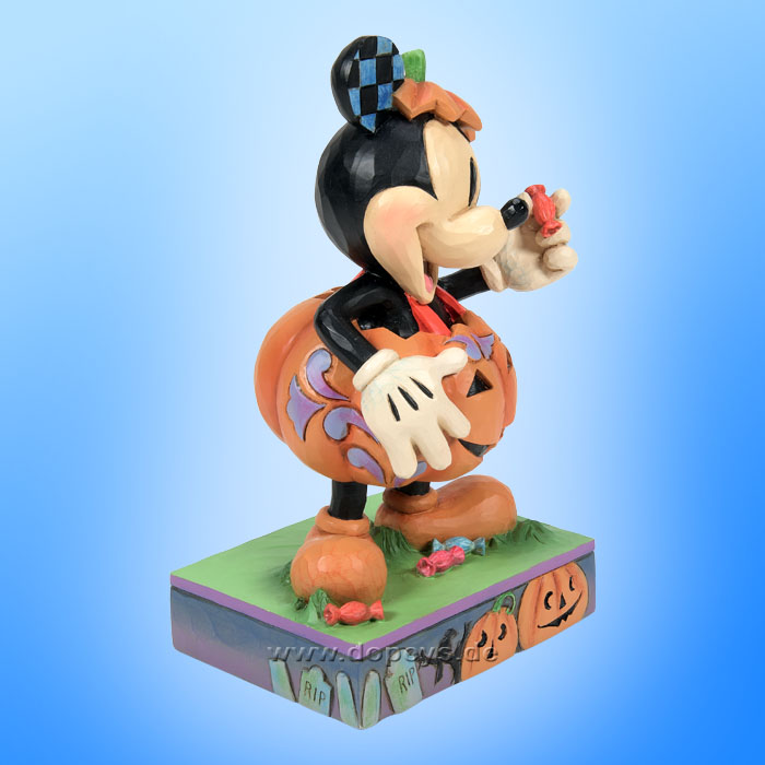 Disney Traditions - Mickey Mouse in Pumpkin Costume (Mick-O-Lantern) figurine by Jim Shore 6014353