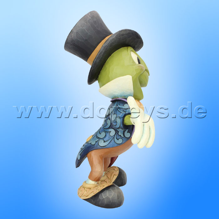Cricket's the Name. Jiminy Cricket (Jiminy Grille, sehr groß) Figur von Disney Traditions / Jim Shore - Enesco 6005972