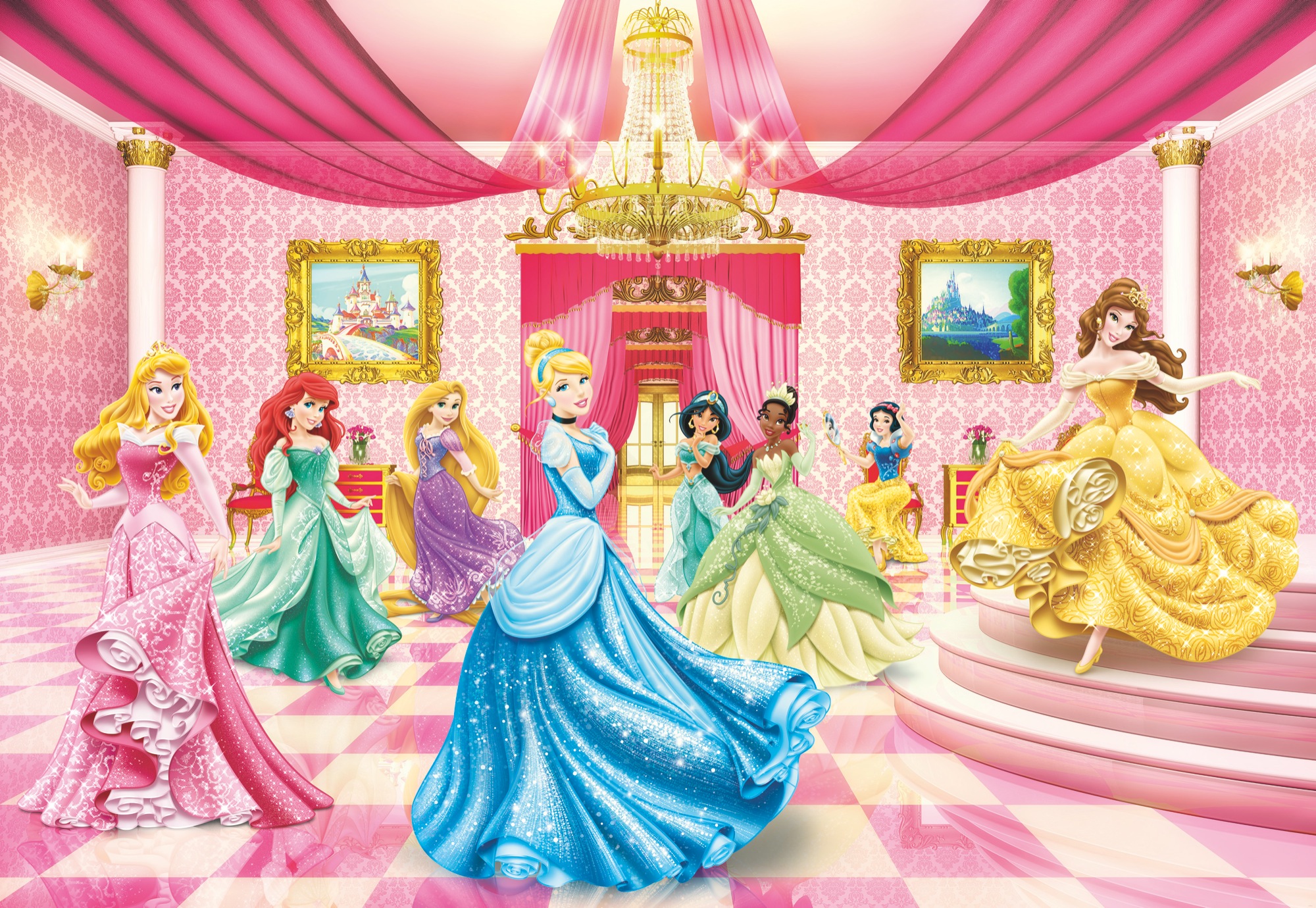 Disney Fototapete "Princess Ballroom"