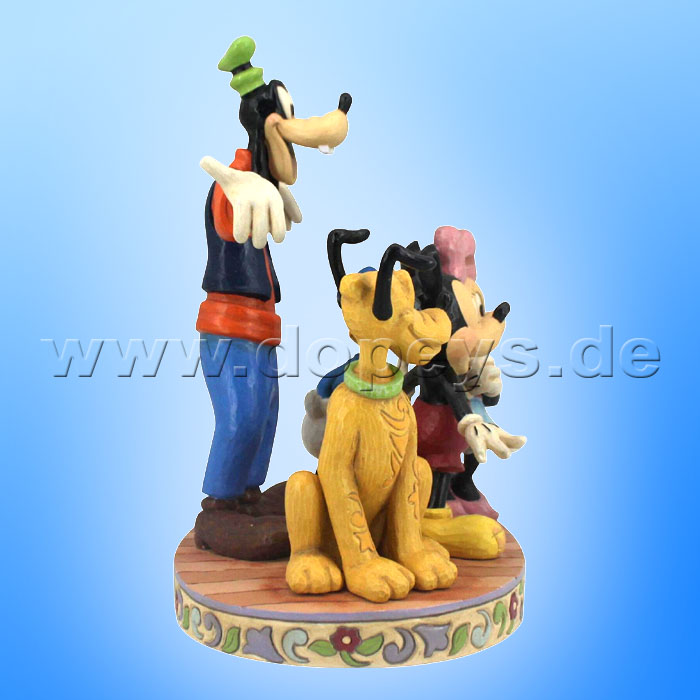 Disney Traditions - The Gang's All Here (Die fabelhaften 5 - Mickey, Minnie, Pluto, Donald & Goofy) von Jim Shore 4056752