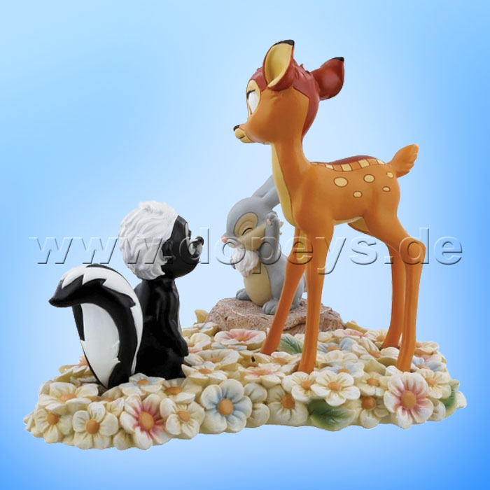 Disney Enchanting Collection von Enesco "Pretty Flower" (Bambi, Klopfer & Blume) Figur A28730