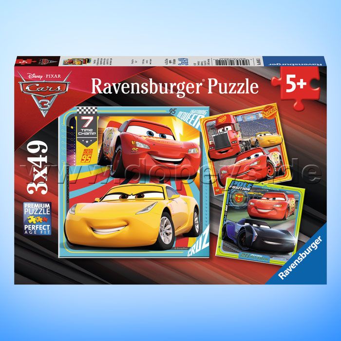 Disney Puzzles Cars "Bunte Flitzer" von Ravensburger 08015