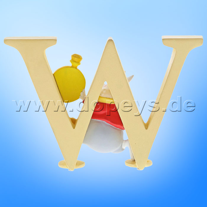 Enchanting Disney Collection - Letter "W" - White Rabbit figurine by Enesco A29568