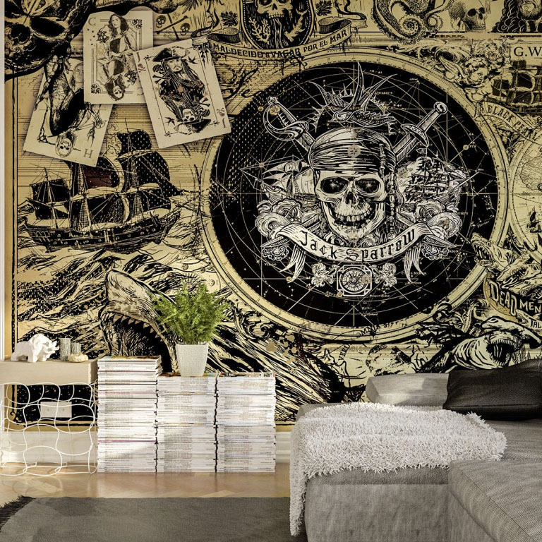 Disney Vlies Fototapete Fluch der Karibik "Pirates of the Caribbean 5" 4,00m x 2,50m