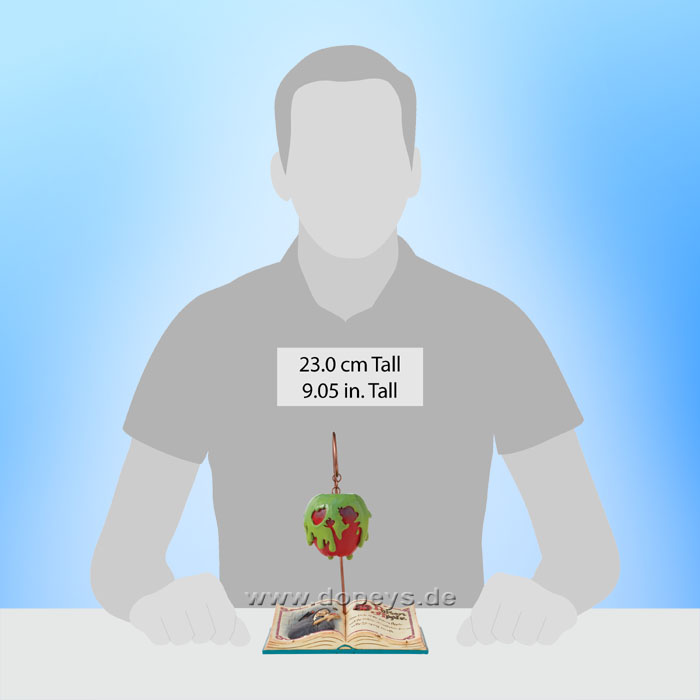 Disney Traditions - Poisoned Apple Book (Apple-solutely Poisonous/Wicked) figurine by Jim Shore 6016597