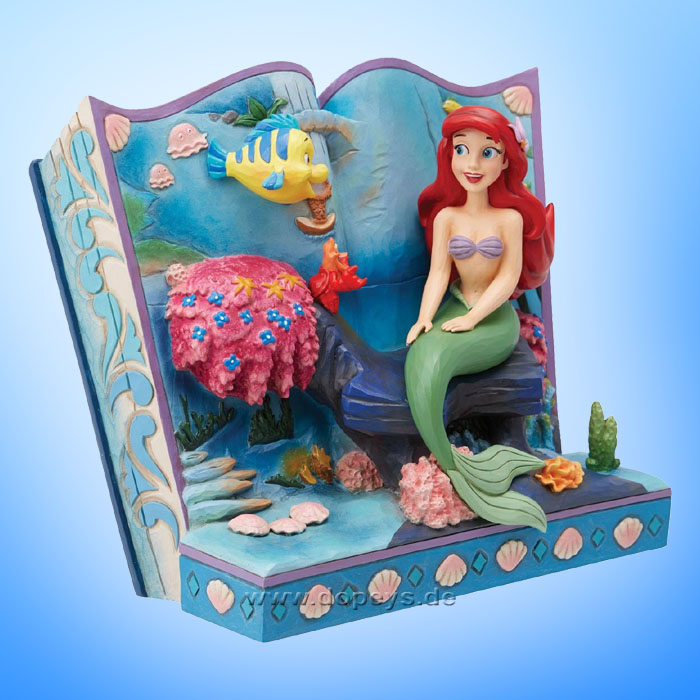 Disney Traditions Figur - Arielle, die Meerjungfrau Märchenbuch (A Mermaid's Tale) von Jim Shore 6014323