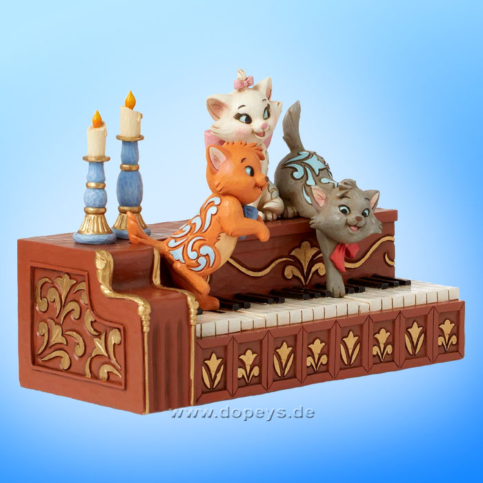 Disney Traditions - Aristocats Kittens on Piano (Paws at Play) figurine by Jim Shore 6016349