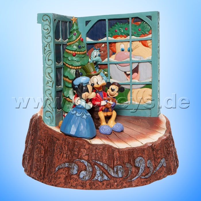 Disney Traditions - God Bless Us, Every One (Carved by Heart Mickey Mouse Christmas Carol) figurine by Jim Shore 6007060