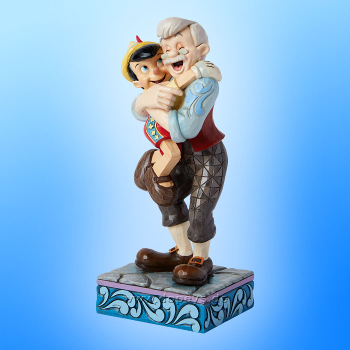 Disney Traditions - Gepetto & Pinocchio Hugging (A Father's Love) figurine by Jim Shore 6015019