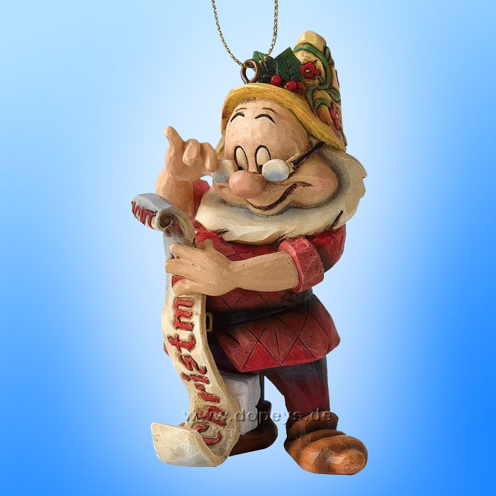 Disney Traditions / Jim Shore figurine from Enesco "Doc Hanging Ornament" A9040.